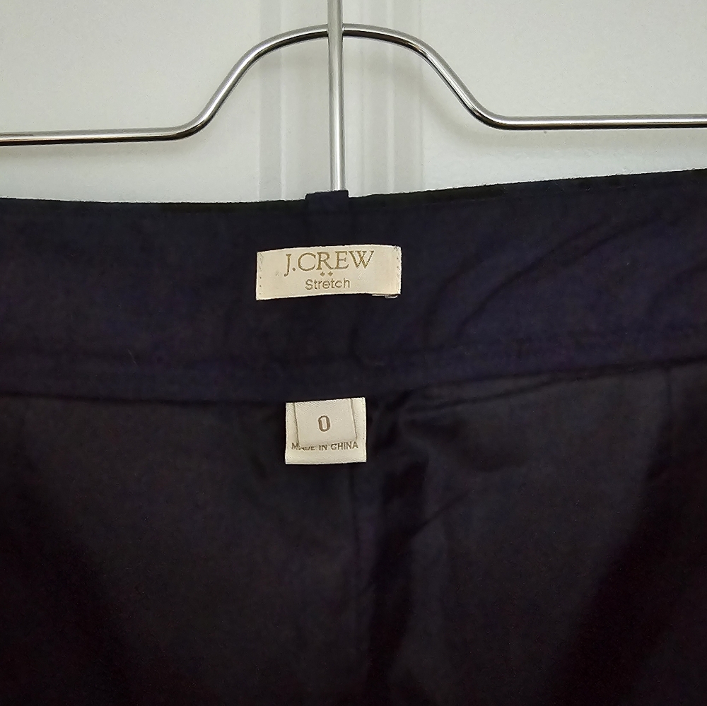 JCrew Wool Plaid Ankle Pant - Picture 4 of 8